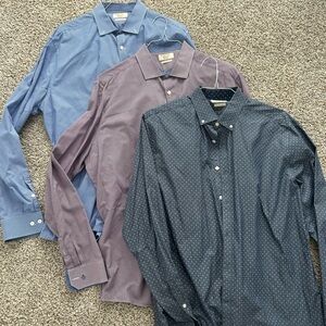 Men's Dress Shirt bundle X3